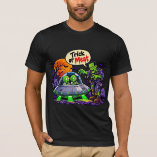 T-shirt Trick Or Meat – Humour d'Halloween