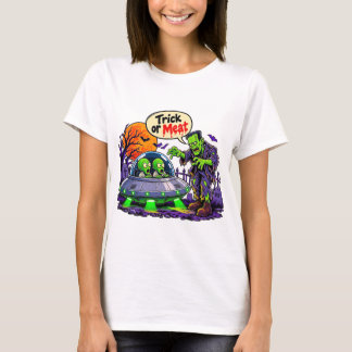 T-shirt Trick Or Meat – Humour d'Halloween