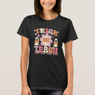 T-shirt Trick Or Teach  Enseignant Costume de Halloween Jo