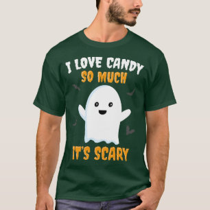 T-shirt Trick or Treat Candy mignonne Ghost Boys Girls Fun