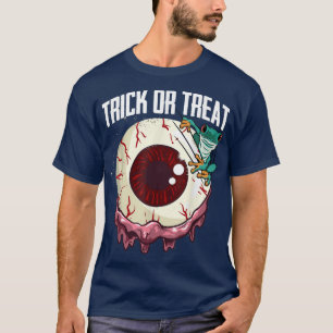 T-shirt Trick Or Treat Lazy Halloween Costume Scary Frog E
