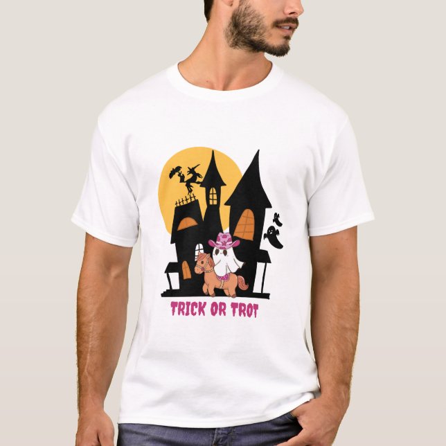 T-shirt Trick Or Trot (Devant)