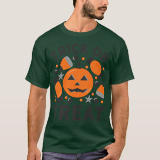 T-shirt Trick Ou TraitementHalloweenTrick Ou Treat972