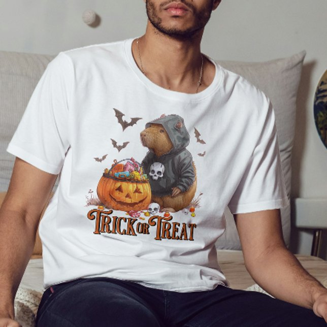 T-shirt Trick ou traiter Capybara Halloween drôle (Créateur téléchargé)