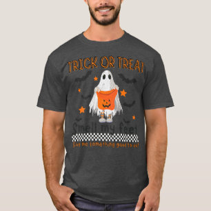 T-shirt Trick Ou Traiter L'Odeur Mes Pieds Vibes Éffrayant