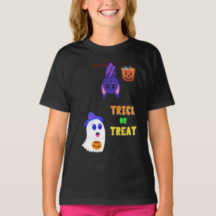 T-shirt Trick Ou Treat Bats Candy 31 UK Octobre Halloween