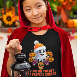 T-Shirt Trick ou Treat Boo Drôle Citation Halloween Party