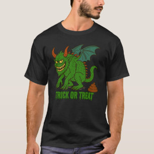 T-shirt Trick ou Treat Pooping Monster
