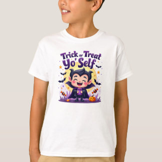 T-shirt Trick ou Treat You self Halloween Vampire