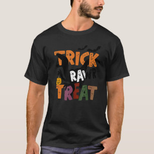 T-shirt Trick Rawr Treat Dinosaur Rex Mama Saurus Éffrayan