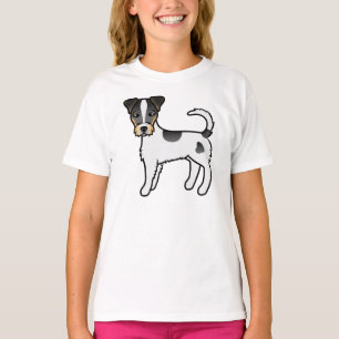 T-shirt Tricolore Rough Coat Parson Russell Terrier Chien