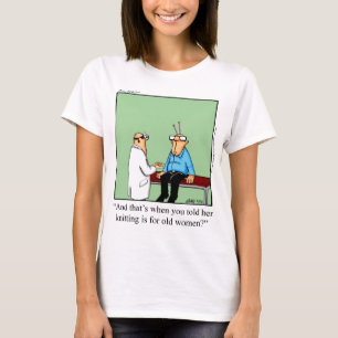 T-shirt Tricot Amusant Pour Les Tee - shirts De La Vieille