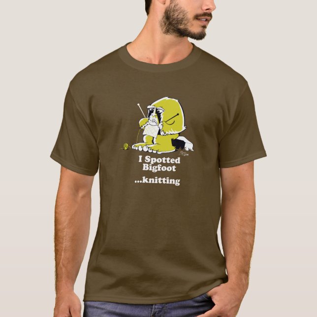 T-shirt Tricot de Bigfoot (Devant)
