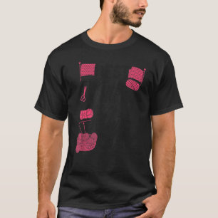 T-shirt Tricot Knitter Maman Meilleur Tricot Maman Jamais