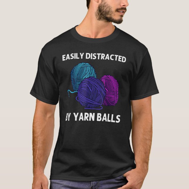T-shirt Tricot Pour Hommes Femmes Fils Crochet Fil 0 (Devant)