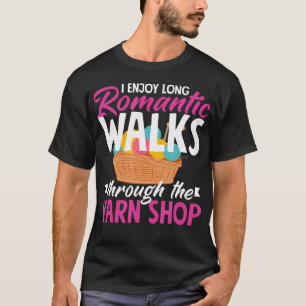 T-shirt Tricot Profitez Des Promenades Jusqu'à La Boutique