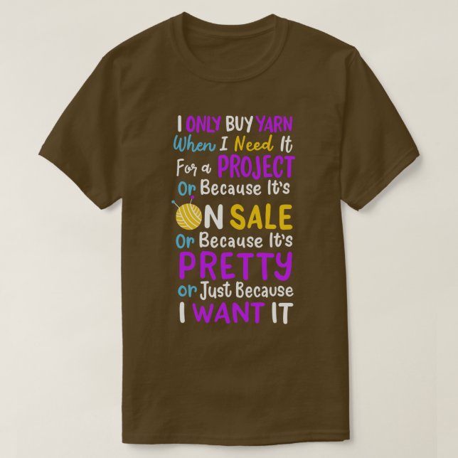 T-shirt Tricot tricot Laine 2 (Design devant)