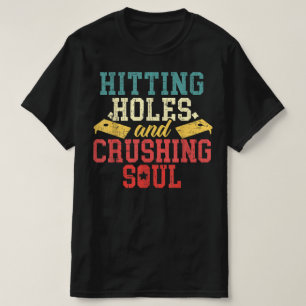T-shirt Tricoter des trous Épaules