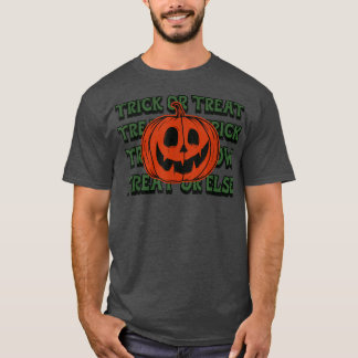 T-shirt Tricoter ou traiter Halloween amusant