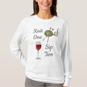 T-shirt Tricotez un… Sip deux est bonne idée de détend