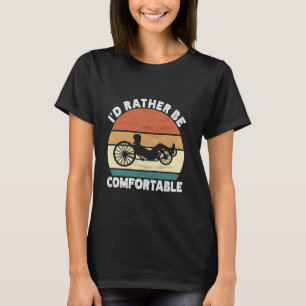 T-shirt Tricycle couché cyclisme Vélo couché