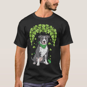 T-shirt Trident Pitbull Saint-Patrick Amateur Trèfle Irlan