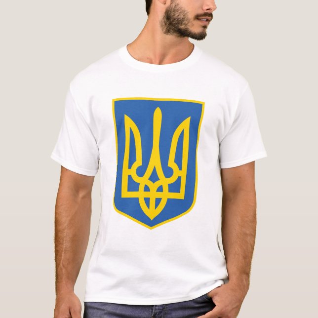 T-SHIRT TRIDENT UKRAINE (Devant)
