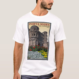 T-shirt Trier - nigra de Porta