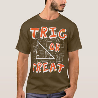 T-shirt Trier Ou Traiter Le Costume D'Halloween Lazy Drôle