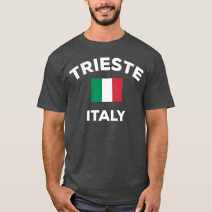 T-shirt Trieste Italie Italia Drapeau Italien Cityourist d