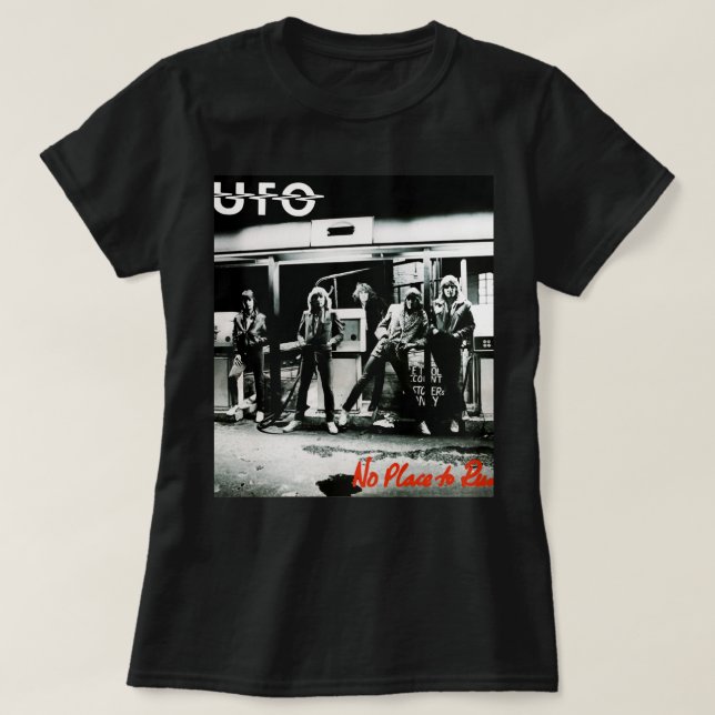 T-shirt Triffids tree and in white - arbre par Martyn Case (Design devant)