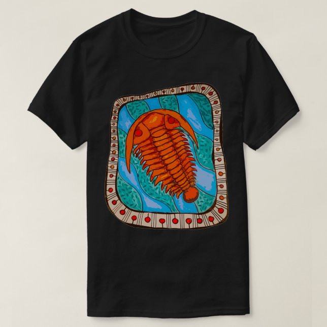 T-shirt Trilobite Fossil (Design devant)
