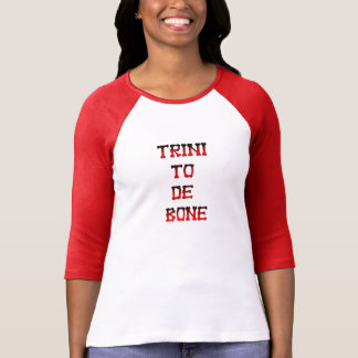 T-shirt Trini à de bone