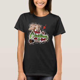 T-shirt Trini Noël toujours d mieux avec carte et cuatro
