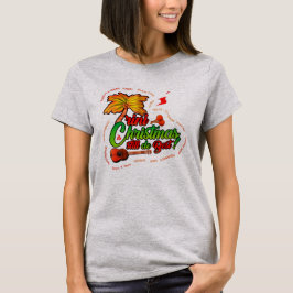 T-shirt Trini Noël toujours le meilleur avec carte et cuat