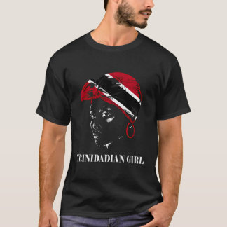 T-shirt Trinidadienne Fille Tobagone Foulard Trinidad Et