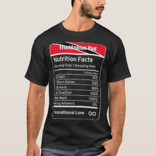 T-shirt Trinité-et-Tobago: Fête des pères de la nutriti