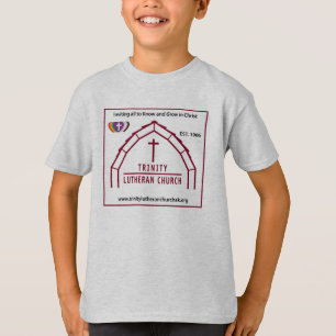 T-shirt Trinity Lutheran Grey Kids