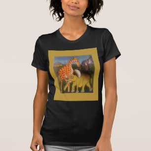 T-shirt Trio d'art africain
