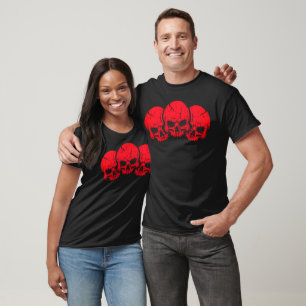 T-shirt Trio de Crânes