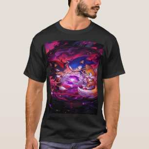 T-shirt Trio de hérissons : Éveil de l'énergie du chaos
