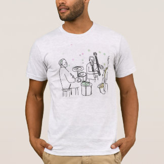 T-shirt Trio de jazz