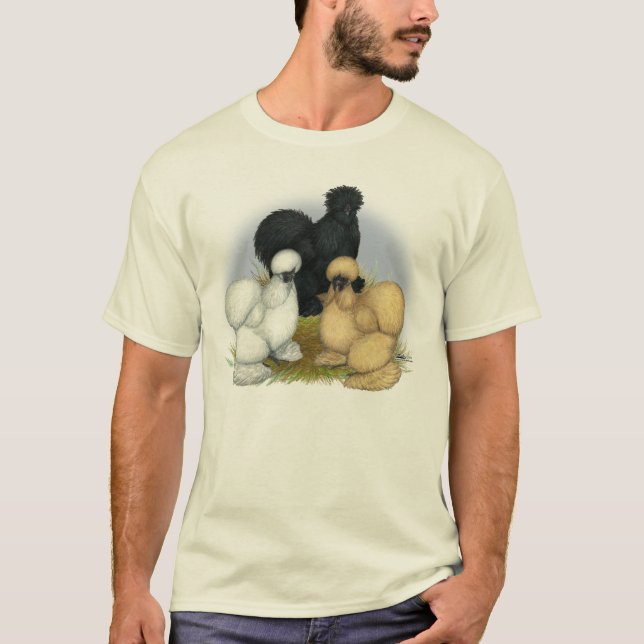 T-shirt Trio de Silkie (Devant)