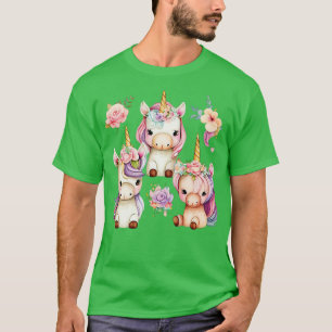 T-shirt Trio Unicorn