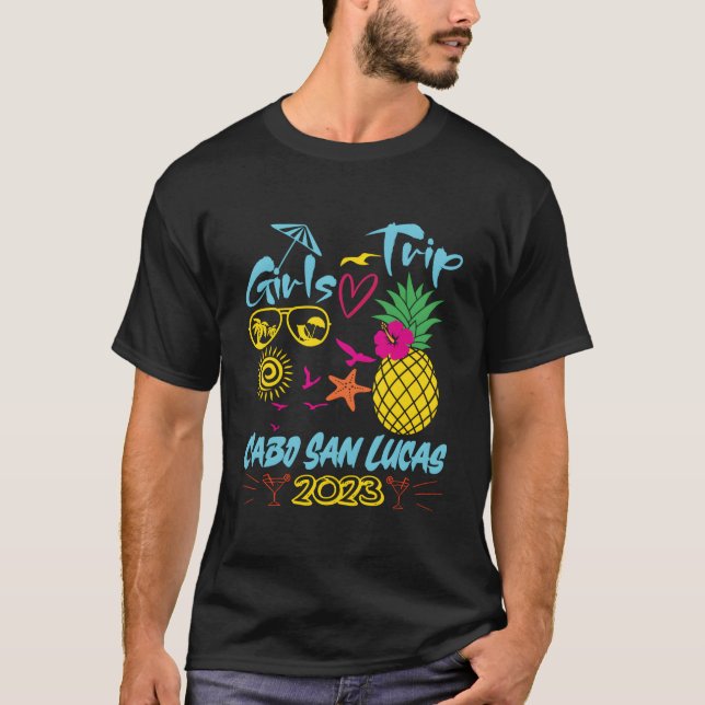 T-shirt Trip Cabo San Lucas Mexico 2023 Summer Vacation (Devant)