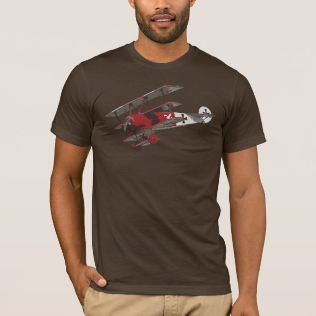 T-shirt Triplan Fokker (Devant)