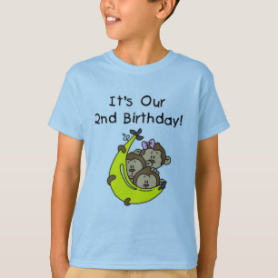 T-shirt Triplets 2e - Deux garçons / Un tee-shirt fille