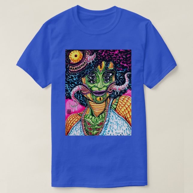 T-shirt Trippy Lady (Design devant)