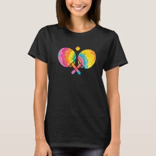 T-shirt Trippy Rainbow Hippie Tie Dye Table Tennis