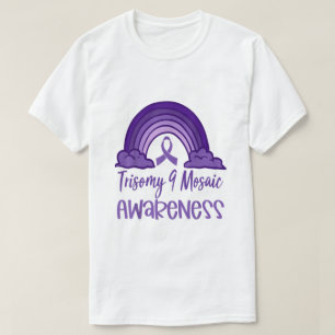 T-shirt trisomie 9 sensibilisation à la mosaïque